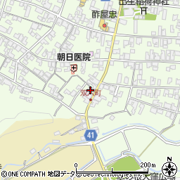 滋賀県蒲生郡日野町大窪1366周辺の地図