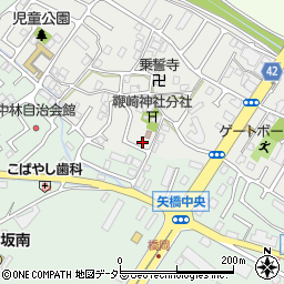 滋賀県草津市橋岡町93-17周辺の地図