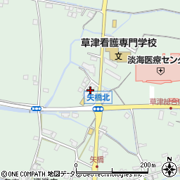 滋賀県草津市矢橋町1841周辺の地図