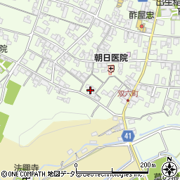 滋賀県蒲生郡日野町大窪1184周辺の地図