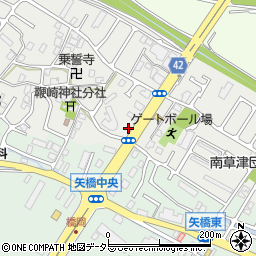 辻義塾　南草津教室周辺の地図