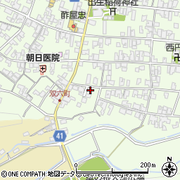 滋賀県蒲生郡日野町大窪1155周辺の地図