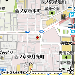 くら寿司二条店周辺の地図