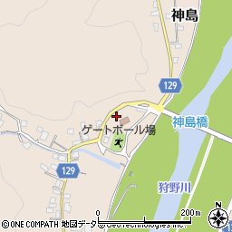 静岡県伊豆の国市神島1117周辺の地図