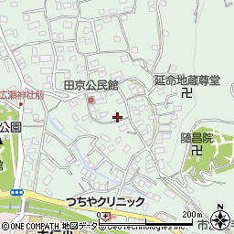 静岡県伊豆の国市田京389-4周辺の地図