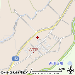 滋賀県蒲生郡日野町西明寺519周辺の地図