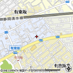 静岡県静岡市清水区平川地5-1周辺の地図