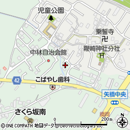 滋賀県草津市矢橋町126-11周辺の地図