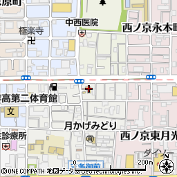 セブンイレブン京都御池御前店周辺の地図