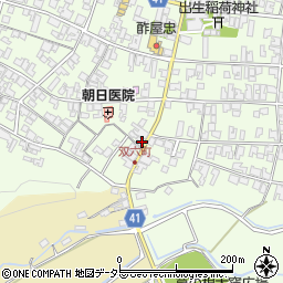 滋賀県蒲生郡日野町大窪1165周辺の地図