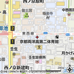 ウサギノネドコ 京都店 カフェ周辺の地図