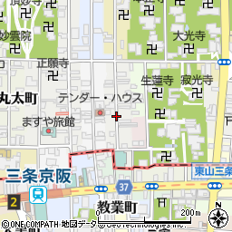 新堺町通周辺の地図