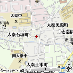 グランピエール・太秦周辺の地図