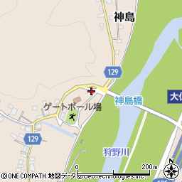静岡県伊豆の国市神島1113周辺の地図