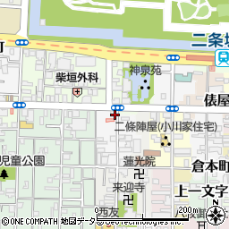 京こま　雀休周辺の地図