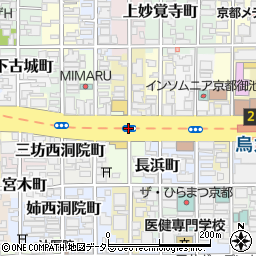 新町通周辺の地図