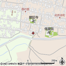 滋賀県蒲生郡日野町村井1487周辺の地図