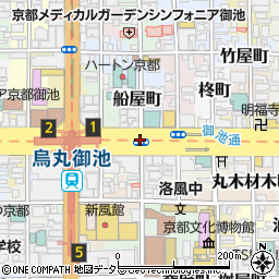 ジョイフィット　烏丸御池駅前店周辺の地図