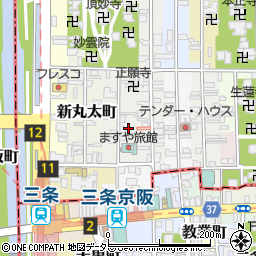 京都府京都市左京区大菊町136周辺の地図