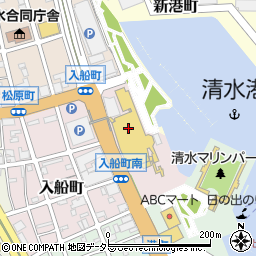 ユニクロ　エスパルスドリームプラザ店周辺の地図