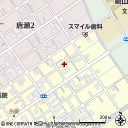 静岡県静岡市葵区岳美11周辺の地図