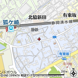静岡県静岡市清水区平川地23-11周辺の地図