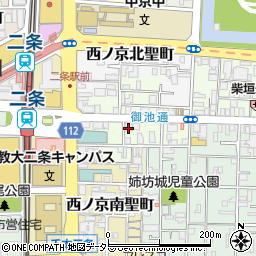 株式会社京都ライフ　二条駅前店周辺の地図