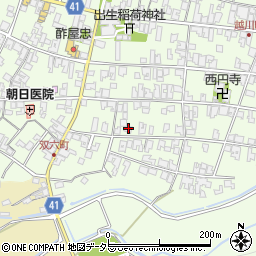 滋賀県蒲生郡日野町大窪1149周辺の地図