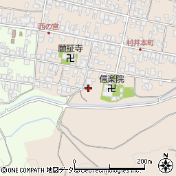 滋賀県蒲生郡日野町村井1492周辺の地図