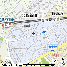 静岡県静岡市清水区平川地23-8周辺の地図