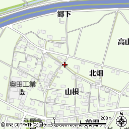 愛知県豊田市和会町北畑3周辺の地図