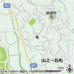 三重県四日市市山之一色町2121周辺の地図