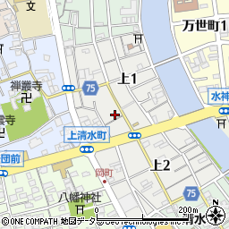 大川製麺所周辺の地図