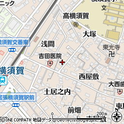 愛知県東海市高横須賀町真光寺20周辺の地図