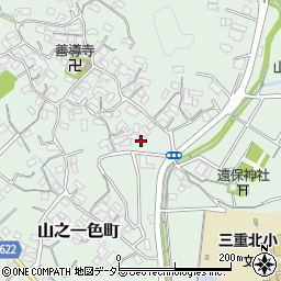 三重県四日市市山之一色町2421周辺の地図
