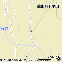 静岡県浜松市天竜区龍山町下平山293周辺の地図