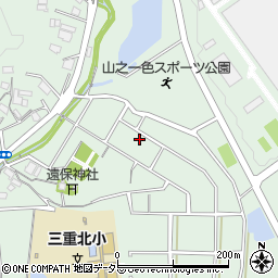 三重県四日市市山之一色町2486周辺の地図