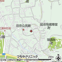 静岡県伊豆の国市田京387周辺の地図