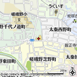 アップス嵯峨野周辺の地図