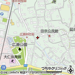 静岡県伊豆の国市田京73-1周辺の地図