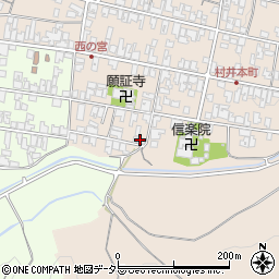 滋賀県蒲生郡日野町村井1470周辺の地図
