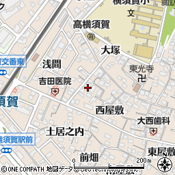 愛知県東海市高横須賀町真光寺13周辺の地図