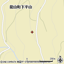 静岡県浜松市天竜区龍山町下平山342周辺の地図