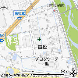 三重県三重郡川越町高松1371-1周辺の地図