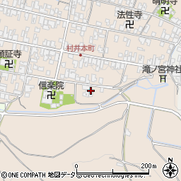 滋賀県蒲生郡日野町村井1513周辺の地図