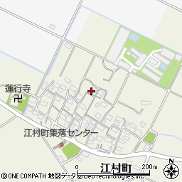 三重県四日市市江村町827周辺の地図