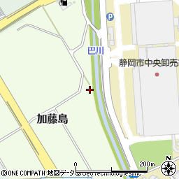 静岡県静岡市葵区加藤島9周辺の地図
