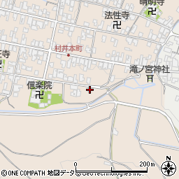 滋賀県蒲生郡日野町村井1514周辺の地図
