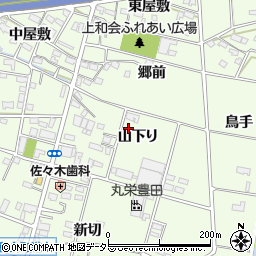 愛知県豊田市和会町山下り56-2周辺の地図