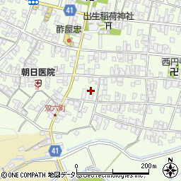 滋賀県蒲生郡日野町大窪1153周辺の地図
